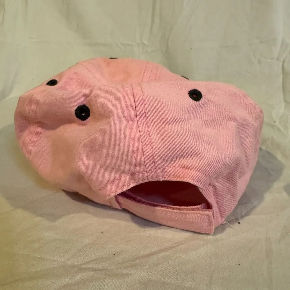 J America Roatan Maya Key Hat Sea Turtle Pink Gray Dad Cap Souvenir Adjustable